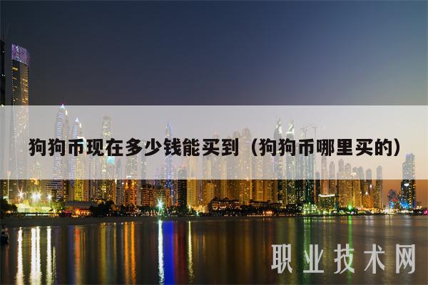 狗狗币买不了(狗狗币交易为什么暂停)